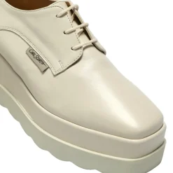 Amuleto Off White Leather Platform Loafers<Carl Scarpa