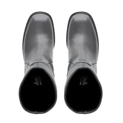 Ariel Black Leather Wavesole Ankle Boots<Carl Scarpa