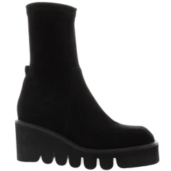 Ariel Black Suede Wavesole Ankle Boots<Carl Scarpa Outlet