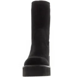 Ariel Black Suede Wavesole Ankle Boots<Carl Scarpa Outlet