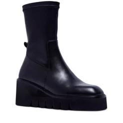 Ariella Black Leather Ankle Boots<Carl Scarpa Hot