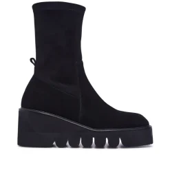 Ariella Black Suede Ankle Boots<Carl Scarpa Online