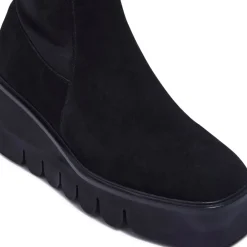 Ariella Black Suede Ankle Boots<Carl Scarpa Online