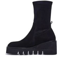 Ariella Black Suede Ankle Boots<Carl Scarpa Online