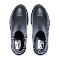 Arletta Black Leather Ankle Boots<Carl Scarpa Online