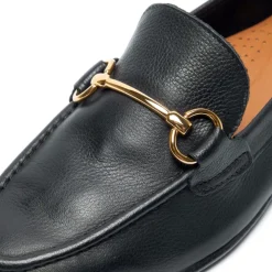 Arlie Black Leather Snaffle Loafers<Carl Scarpa Clearance