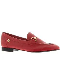 Arlie Red Leather Snaffle Loafers<Carl Scarpa Sale