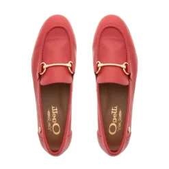 Arlie Red Leather Snaffle Loafers<Carl Scarpa Sale