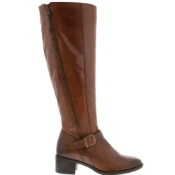 Arque Tan Leather Knee High Boots<Carl Scarpa