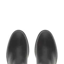 Ashby Black Leather Knee High Boots<Carl Scarpa Online
