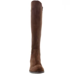 Ashby Brown Suede Knee High Boots<Carl Scarpa Outlet