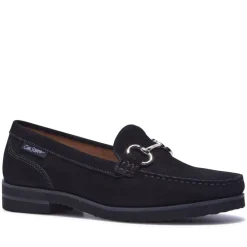 Aubrigo Black Suede Loafers<Carl Scarpa Hot