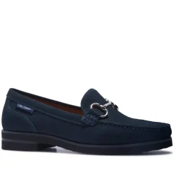 Aubrigo Navy Suede Loafers<Carl Scarpa Clearance
