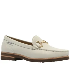Aubrigo Off White Leather Snaffle Loafers<Carl Scarpa Outlet