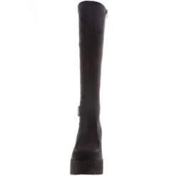 Boahi Black Suede Knee High Boots<Carl Scarpa Best