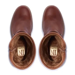 Bollichi Tan Leather Ankle Boots<Carl Scarpa Discount