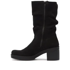 Camogli Black Suede Ankle Boots<Carl Scarpa Clearance