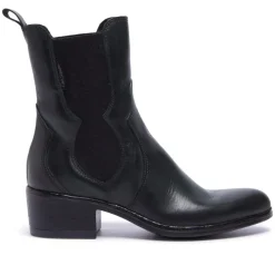 Caprice Green Leather Ankle Boots<Carl Scarpa Clearance