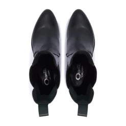 Caprice Green Leather Ankle Boots<Carl Scarpa Clearance