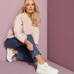 Cestine White Leather Platform Trainers<Carl Scarpa