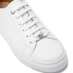 Corianne White Leather Trainers<Carl Scarpa Discount