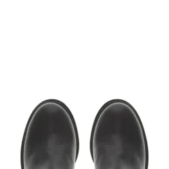 Dodie Black Leather Knee High Boots<Carl Scarpa Discount