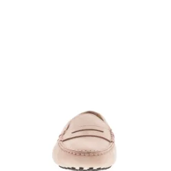 Domenica Nude Nubuck Suede Penny Loafers<Carl Scarpa