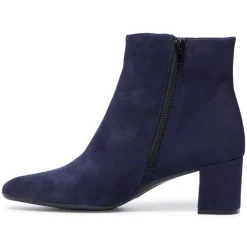 Effy Navy Suede Ankle Boots<Carl Scarpa Discount