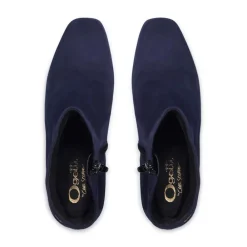 Effy Navy Suede Ankle Boots<Carl Scarpa Discount