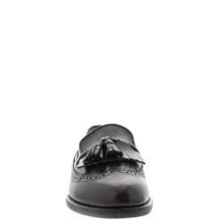 Elesta Black Leather Oxford Style Loafers<Carl Scarpa Discount