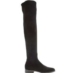 Emalynne Black Italian Suede Over The Knee High Boots<Carl Scarpa Clearance