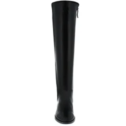 Emma Black Leather Knee-High Boots<Carl Scarpa Clearance