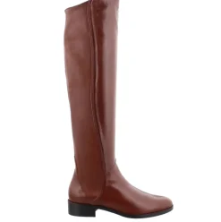 Emma Tan Leather Knee-High Boots<Carl Scarpa New
