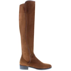 Emma Tan Suede Knee-High Boots<Carl Scarpa Online