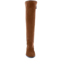 Emma Tan Suede Knee-High Boots<Carl Scarpa Online