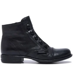 Ester Black Leather Ankle Boots<Carl Scarpa Online
