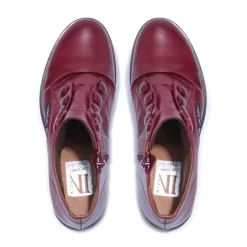 Ester Bordo Leather Ankle Boots<Carl Scarpa Sale