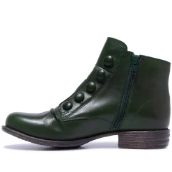 Ester Green Leather Ankle Boots<Carl Scarpa Hot