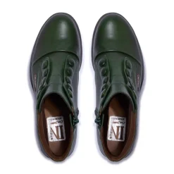 Ester Green Leather Ankle Boots<Carl Scarpa Hot
