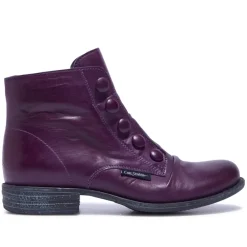 Ester Purple Leather Ankle Boots<Carl Scarpa