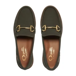 Etana Green Suede Chunky Loafers<Carl Scarpa Outlet
