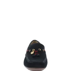 Faris Navy Slip-On Loafers<Carl Scarpa Discount