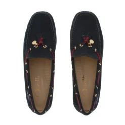 Faris Navy Slip-On Loafers<Carl Scarpa Discount