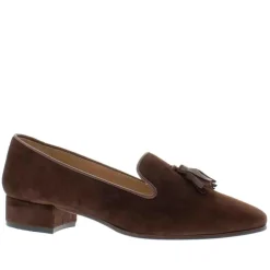 Fiadh Brown Suede Loafers<Carl Scarpa
