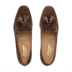 Fiadh Brown Suede Loafers<Carl Scarpa
