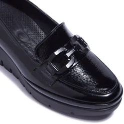Forza Black Patent Leather Loafers<Carl Scarpa Hot