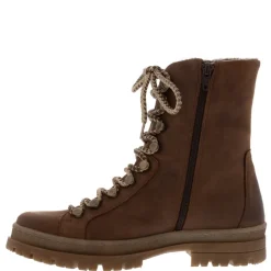 Granada Brown Leather Lace Up Ankle Boots<Carl Scarpa Clearance