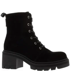 Gusto Black Suede Lace Up Ankle Boots<Carl Scarpa Best