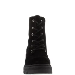 Gusto Black Suede Lace Up Ankle Boots<Carl Scarpa Best