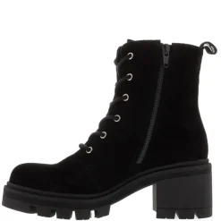 Gusto Black Suede Lace Up Ankle Boots<Carl Scarpa Best